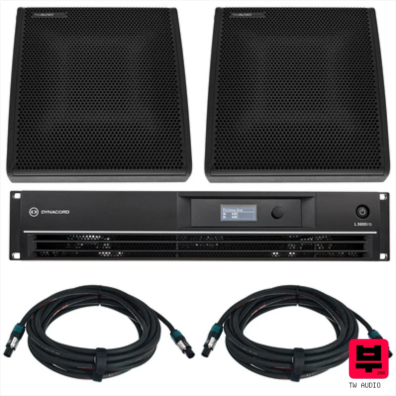 TW AUDiO C12 Monitor Bundle - Passive Stage Monitors