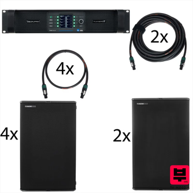 TW AUDiO PA-SYS-ONE/PLM - DJ PA Sets
