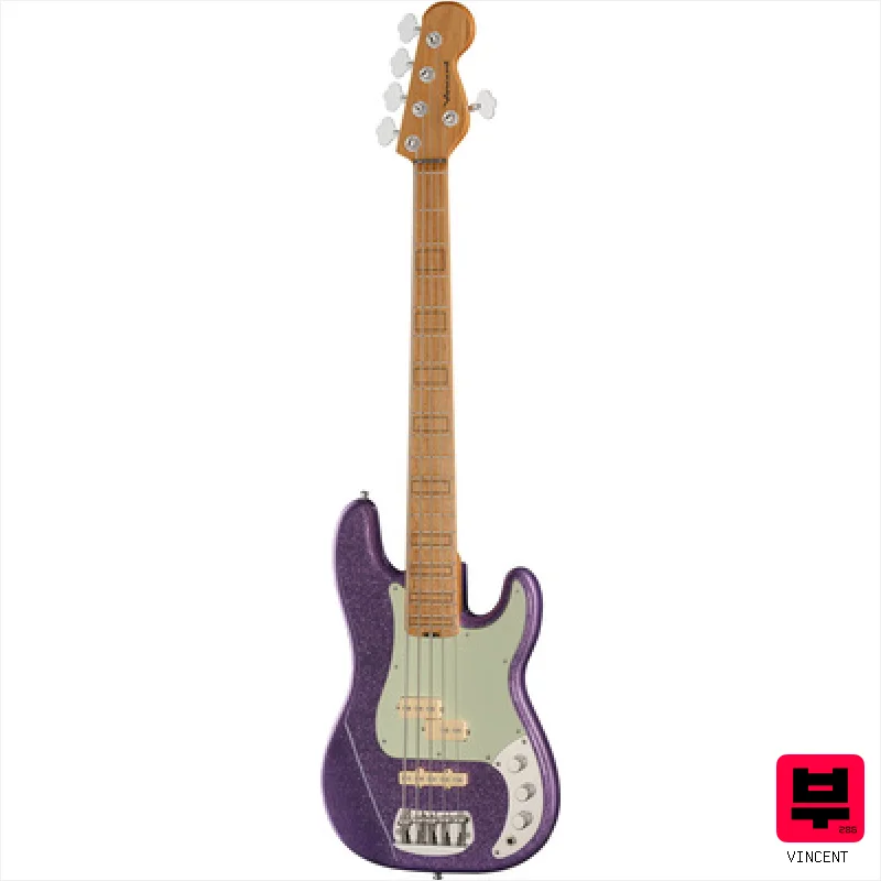 Vincent Akkurat 5 PJ Purple Sparkle - Premium Basses