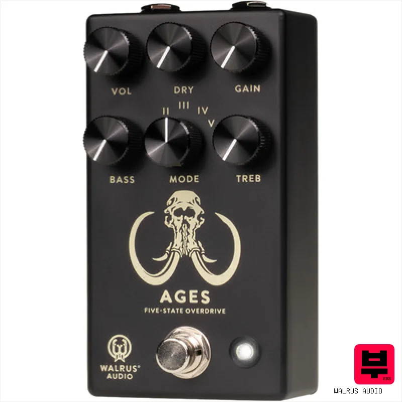 Walrus Audio Ages Overdrive Black - Distortion Pedals