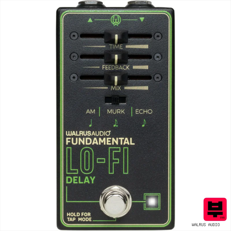 Walrus Audio Fundamental Lo-Fi-Delay - Delay/Echo Pedals
