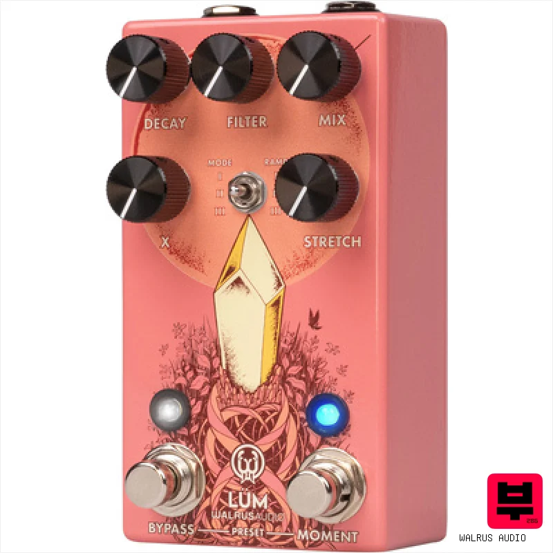 Walrus Audio Lüm Texture Engine FX Guava - Reverb Pedals