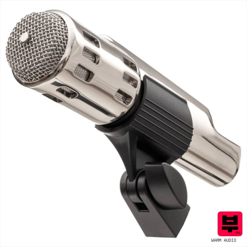 Warm Audio Retro 64 Chrome - Dynamic Microphones