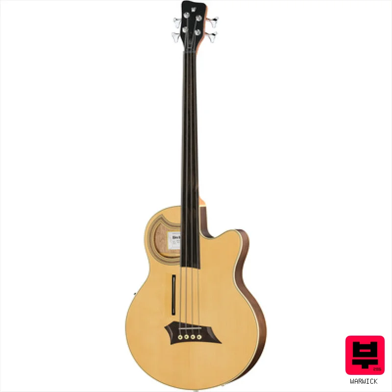 Warwick RockBass Alien Deluxe 4 Fret N - Fretless Acoustic Basses