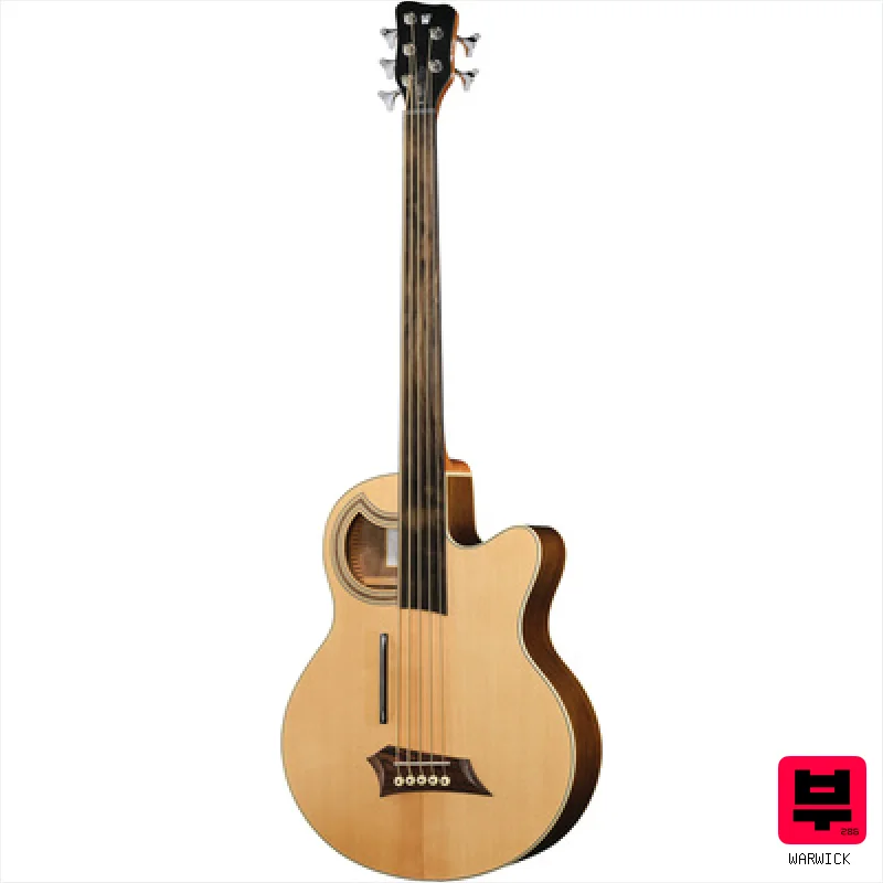 Warwick RockBass Alien Deluxe 5 FL NTS - Fretless Acoustic Basses