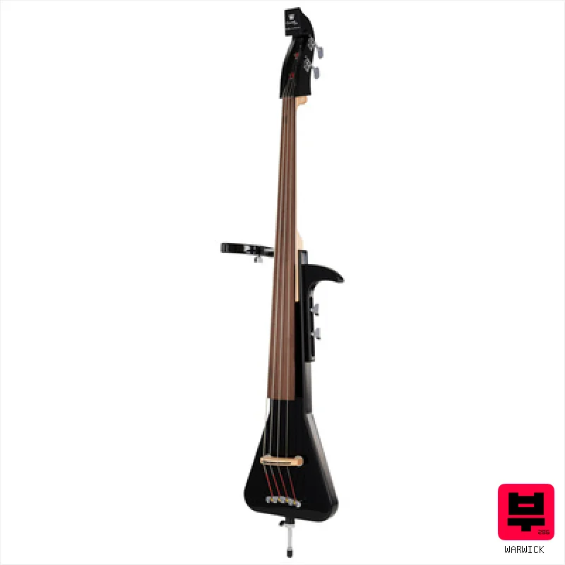 Warwick Triumph Lite Bass Solid BK/HP - 4-String Electric Double Basses