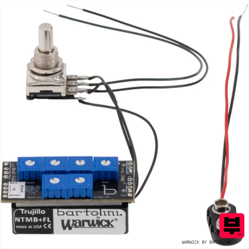 Warwick by Bartolini Electronic Robert Trujillo - Bass Preamps