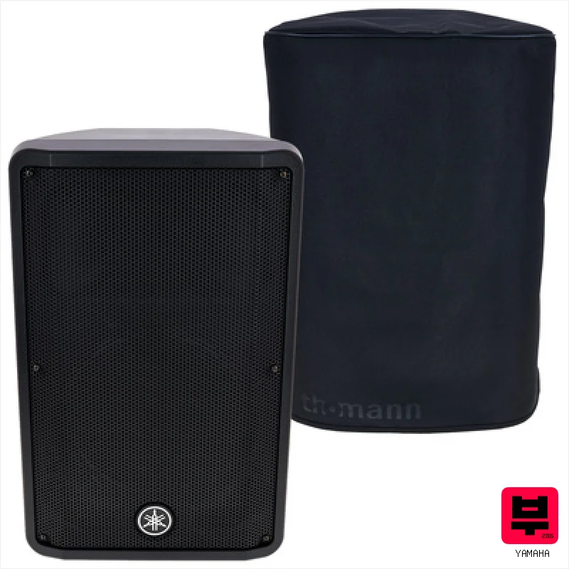 Yamaha DBR12 Cover Bundle - Active Full-Range PA Speakers