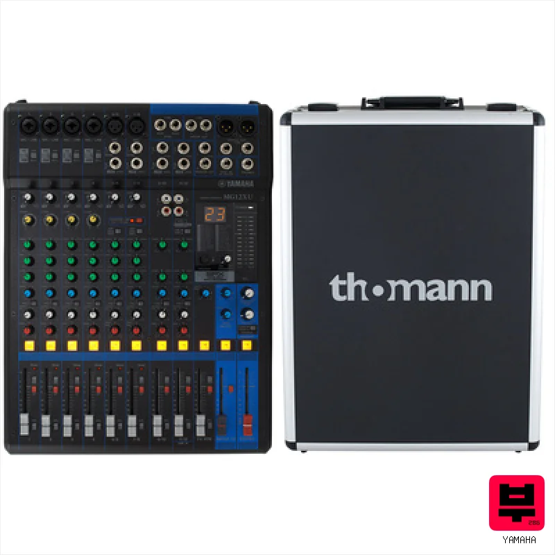 Yamaha MG12 XU Case Bundle - Analogue mixers