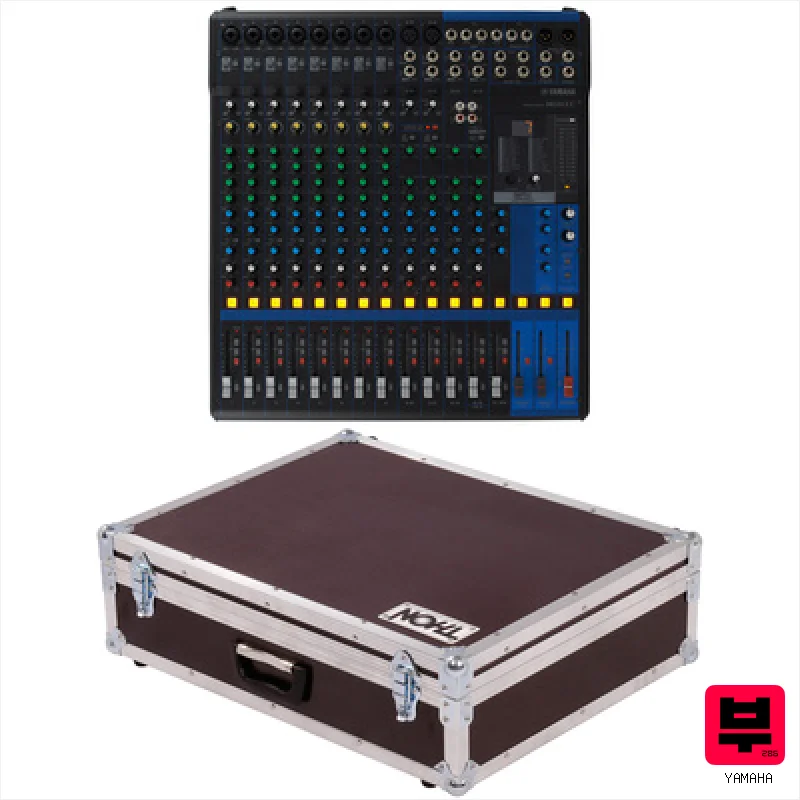 Yamaha MG16XU Case Bundle - 19'' Rack Mixers