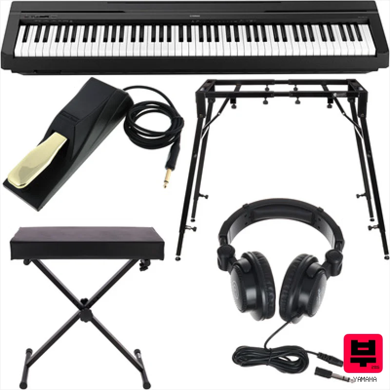 Yamaha P-45 B Mega Bundle - Professional Music Instrument Photo