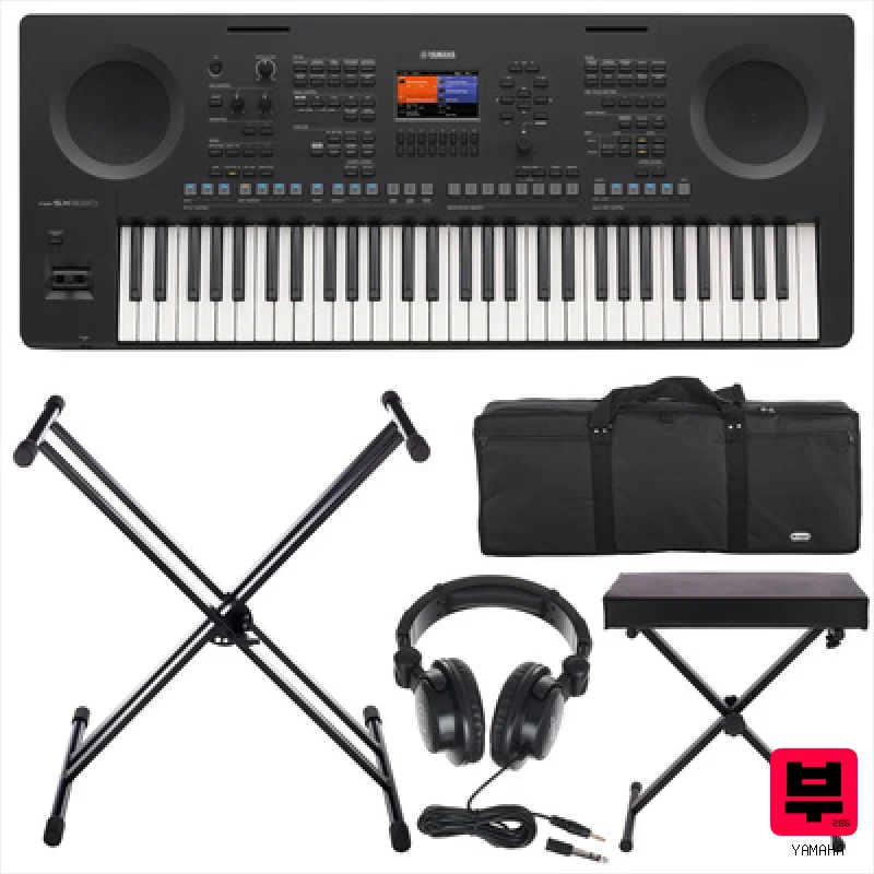Yamaha PSR-SX620 Deluxe Bundle - Home Keyboards