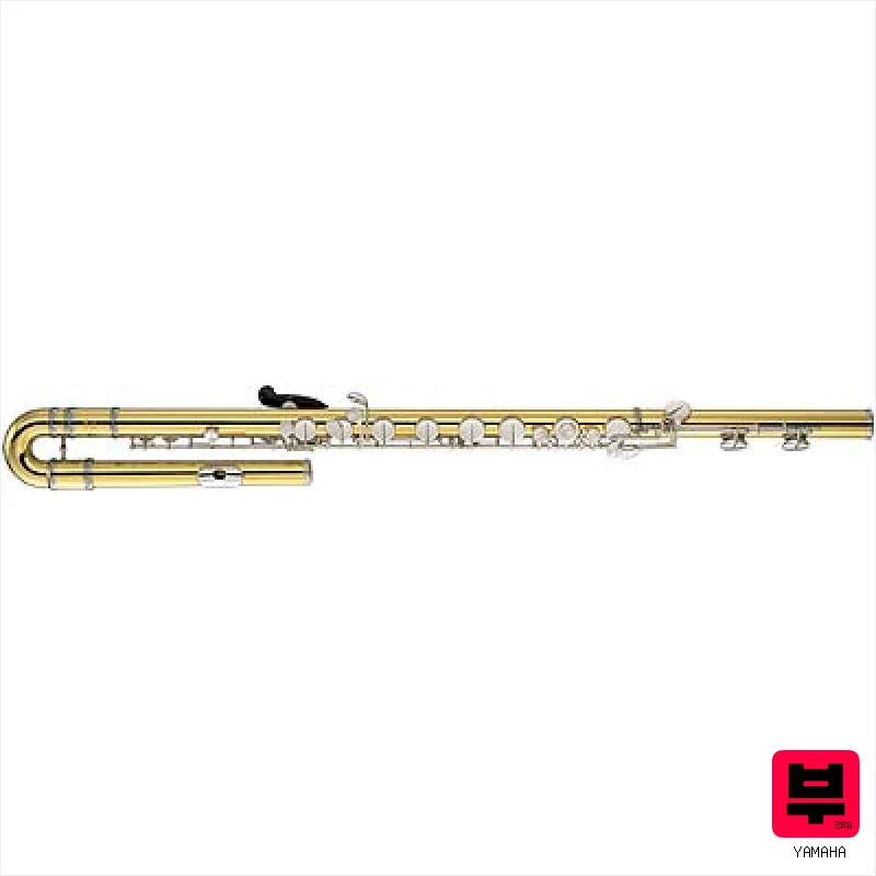 Yamaha YFL-B441 II Bass Flute - Professional Music Instrument Photo
