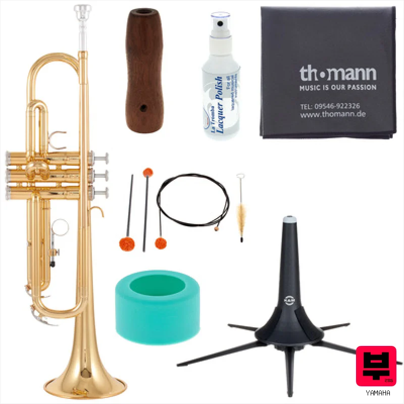Yamaha YTR-2330 Trumpet Set - Professional Music Instrument Photo