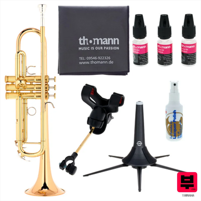 Yamaha YTR-5335 GII Trumpet Set - Professional Music Instrument Photo