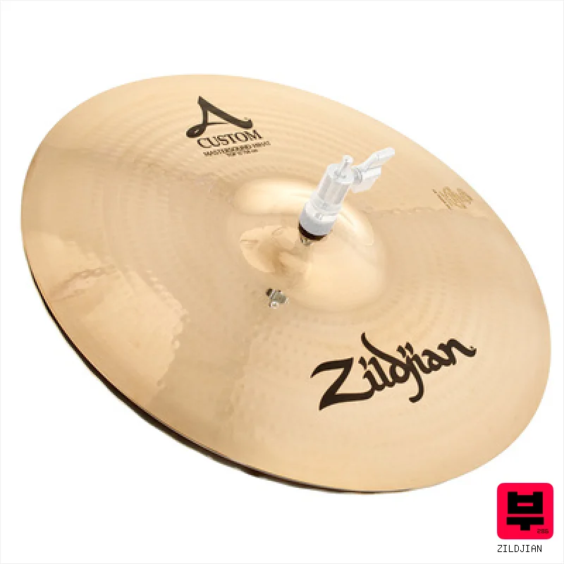 Zildjian 15" A-Custom Mastersound Hi-Ha - 15" Hi-Hat Cymbals