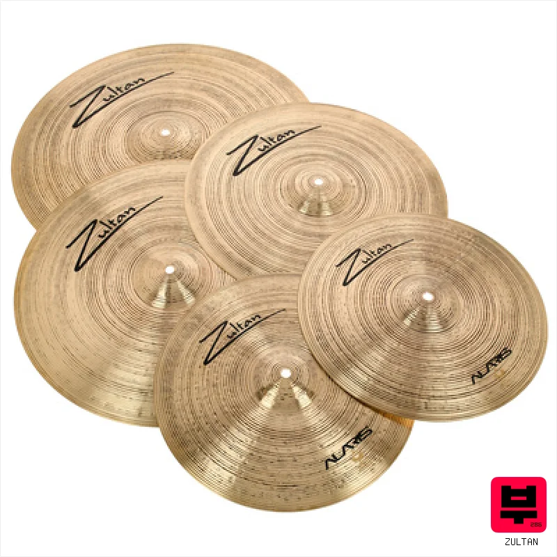 Zultan Alaris Cymbal Set - Professional Music Instrument Photo