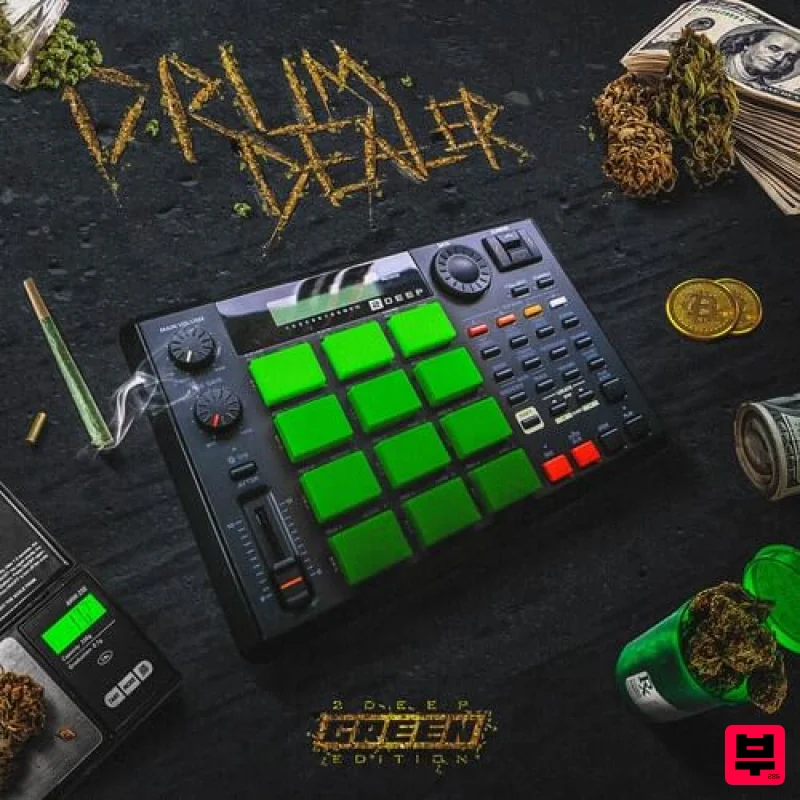 2Deep Drum Dealer: Green Edition - Professional Music Instrument Photo