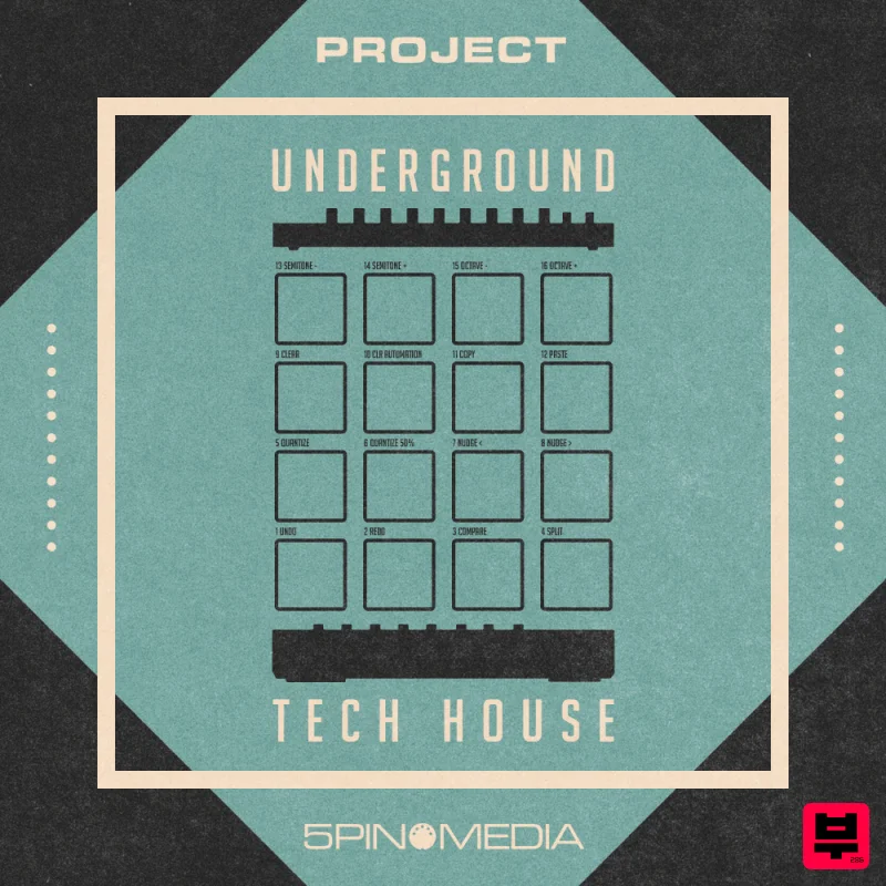 5Pin Media 5Pin Media Project - Underground Tech House - Tech House