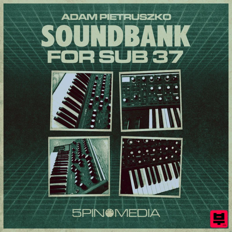 5Pin Media Adam Pietruszko Soundbank For Sub 37 - Professional Music Instrument Photo