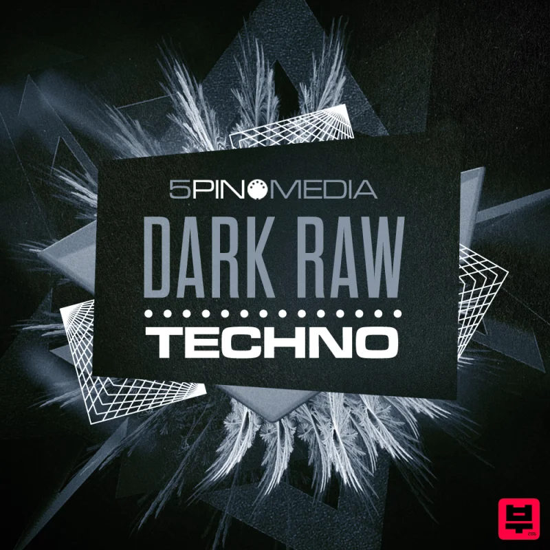 5Pin Media Dark Raw Techno - Techno
