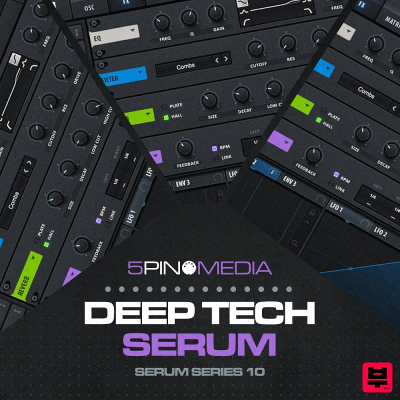 5Pin Media Deep Tech Serum - Minimal Techno