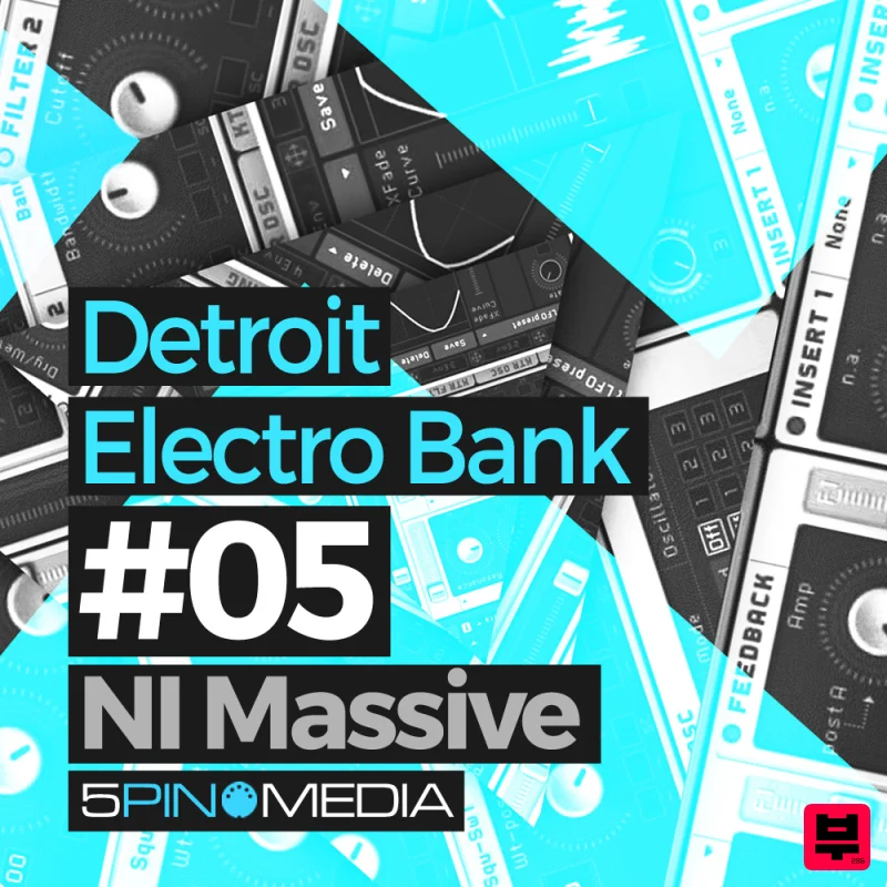 5Pin Media Detroit Electro Ni Massive - Electro
