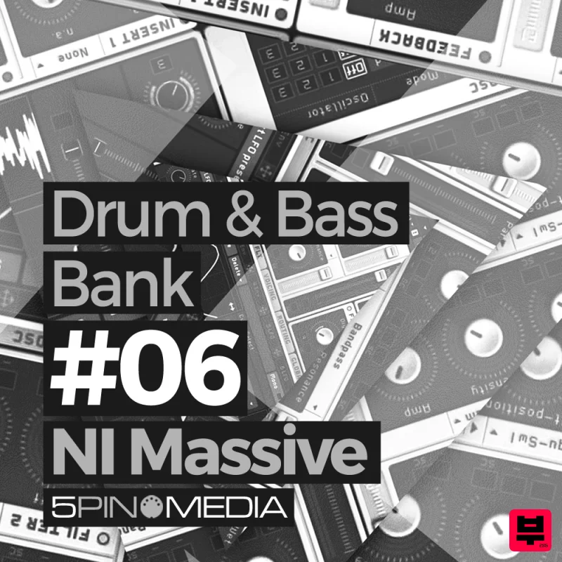 5Pin Media Drum & Bass NI Massive - Drum and Bass