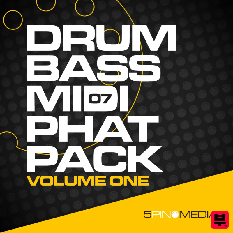 5Pin Media Drum & Bass Plus MIDI Phat Pack - Drum and Bass