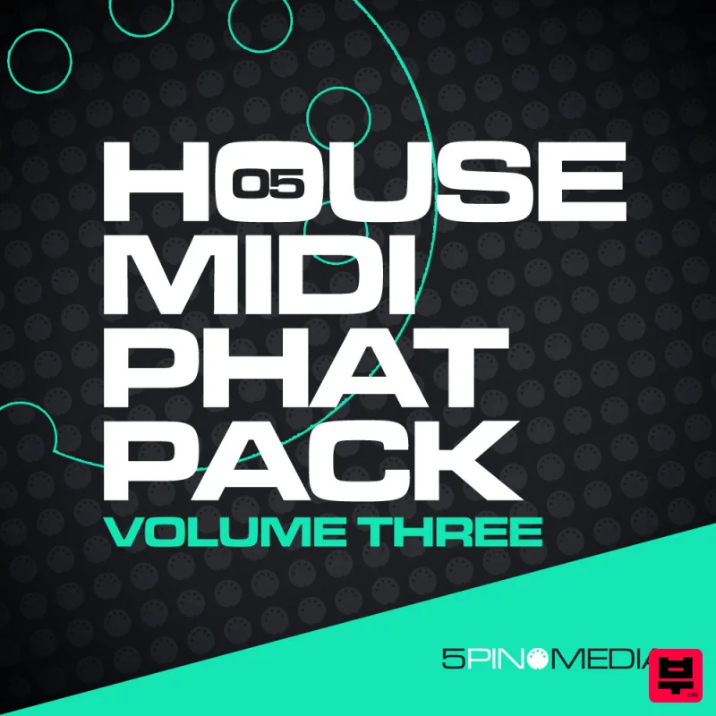 5Pin Media House MIDI Phat Pack Vol. 3 - House