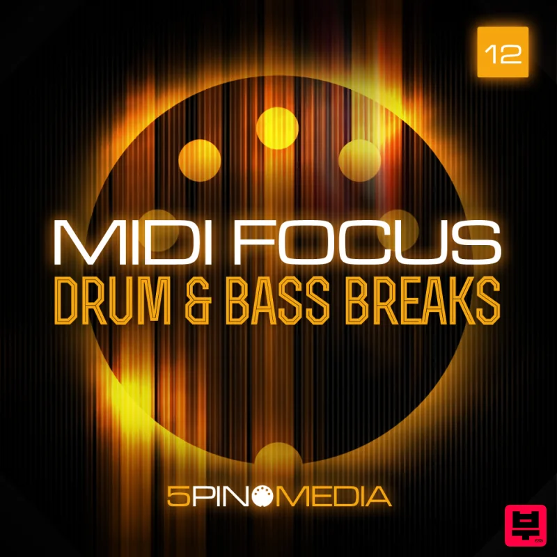 5Pin Media MIDI Focus - Drum & Bass Breaks - Drum and Bass