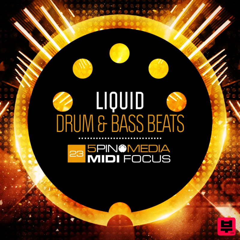 5Pin Media MIDI Focus - Liquid Drum & Bass Beats - Professional Music Instrument Photo
