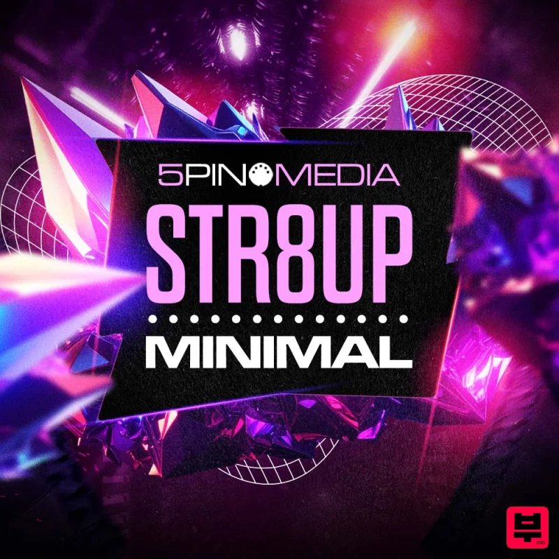 5Pin Media Str8Up Minimal - Minimal Techno