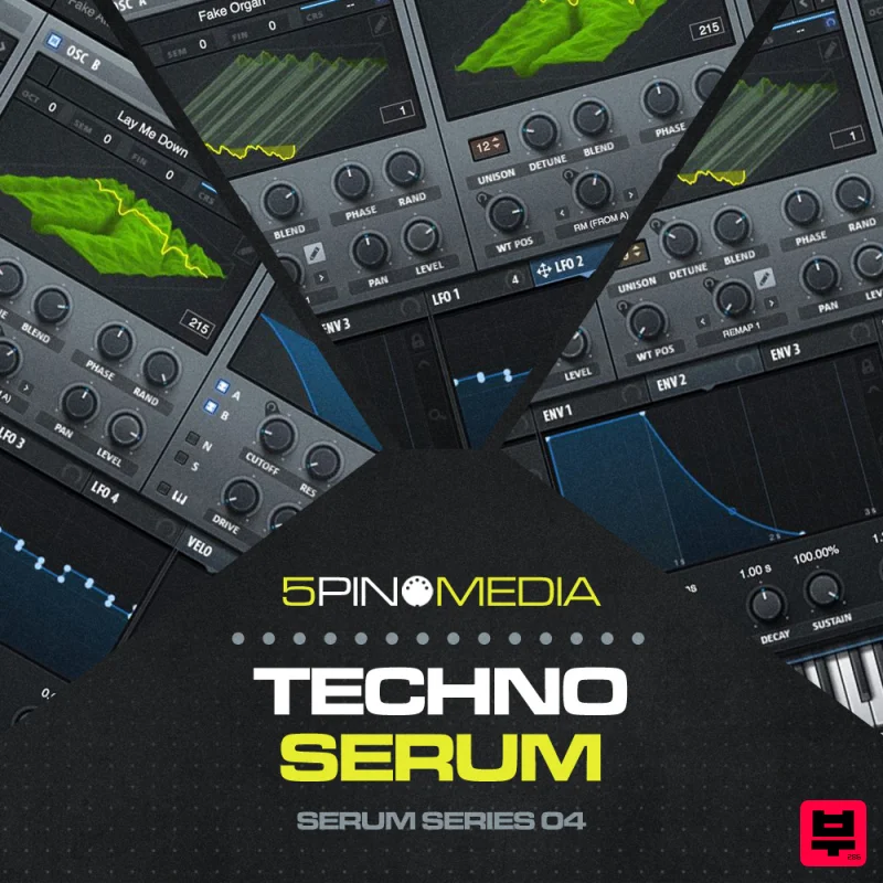 5Pin Media Techno Serum - Professional Music Instrument Photo