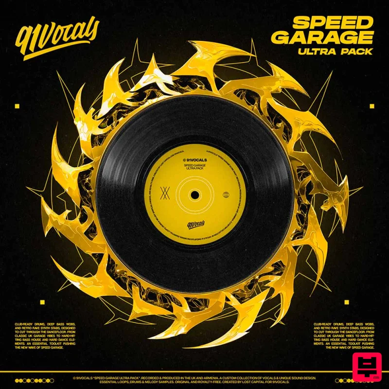 91Vocals Speed Garage Ultra Pack - Garage