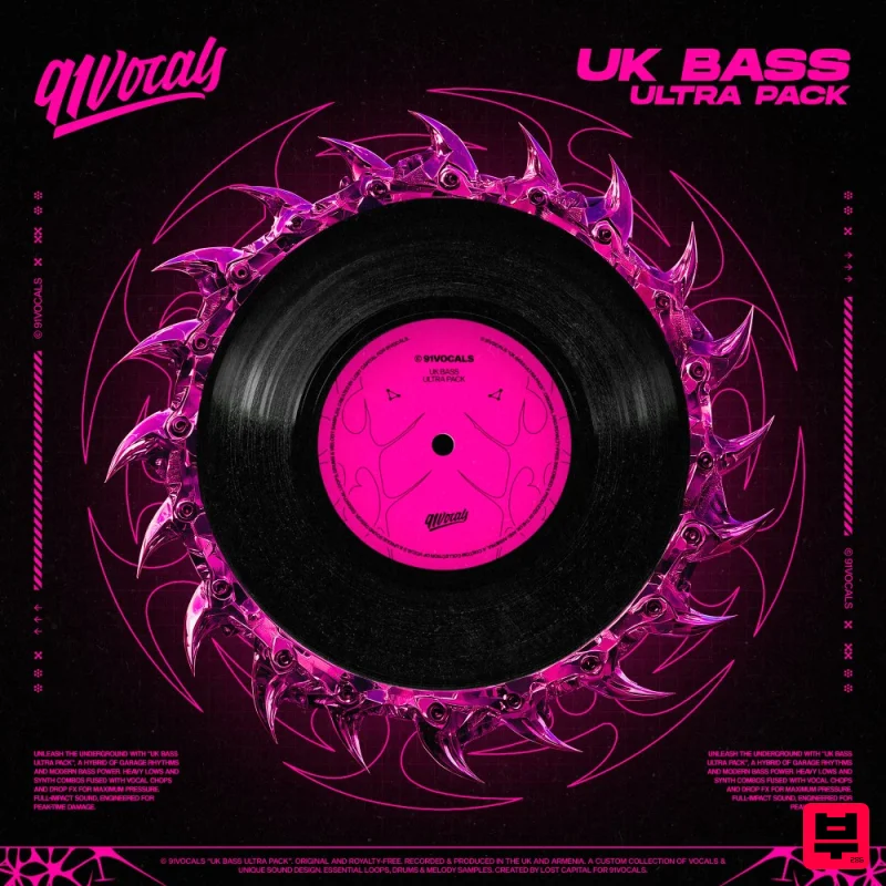 91Vocals UK Bass Ultra Pack - Garage