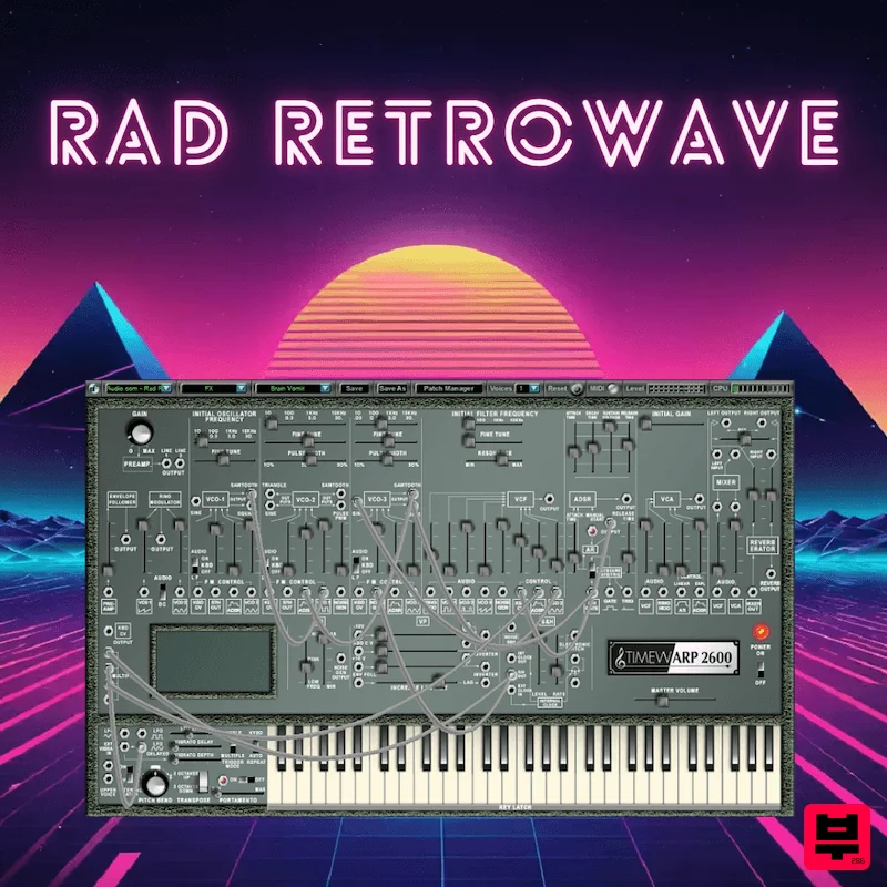 A-Grade Audio Rad Retrowave for TimewARP 2600 - Professional Music Instrument Photo