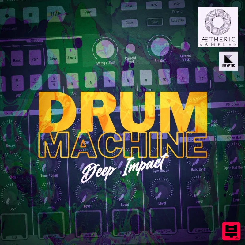 Aetheric Samples by Kryptic Drum Machine: Deep Impact - Trap