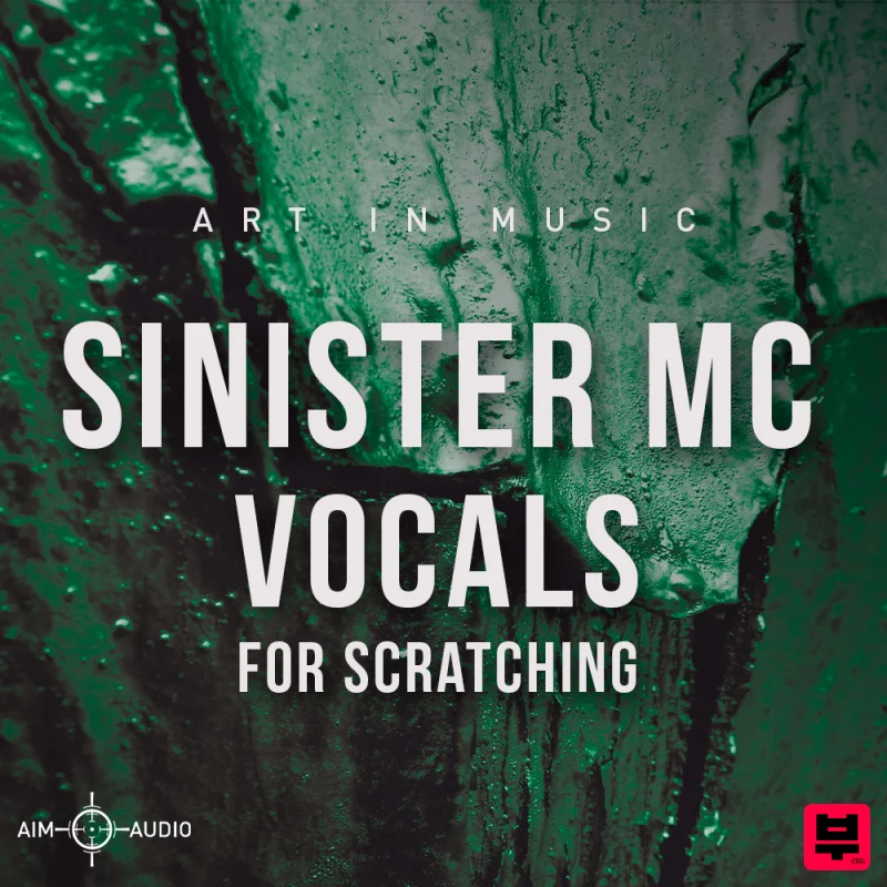 Aim Audio Sinister MC Vocals for Scratching - Drum and Bass