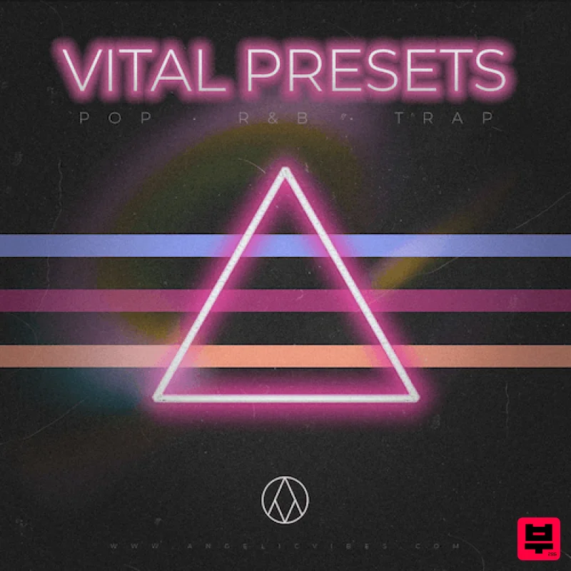 AngelicVibes Sounds Vital Presets - Pink - Professional Music Instrument Photo