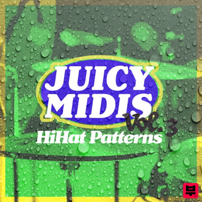 Audio Juice Juicy MIDIs Vol 3. (HiHat Patterns) - Trap
