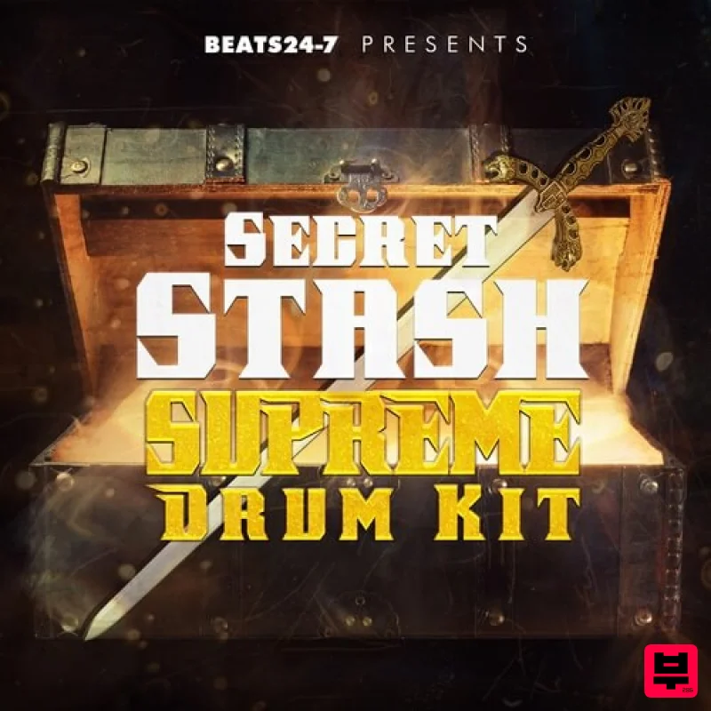 Beats24-7 Secret Stash Supreme Drum Kit - Hip Hop