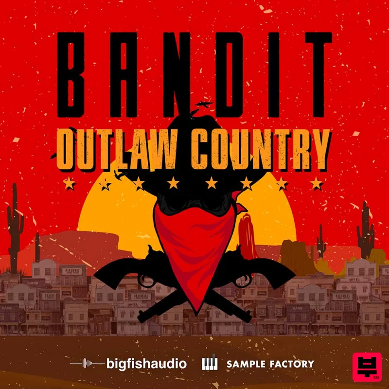 Big Fish Audio Bandit Outlaw Country - Country