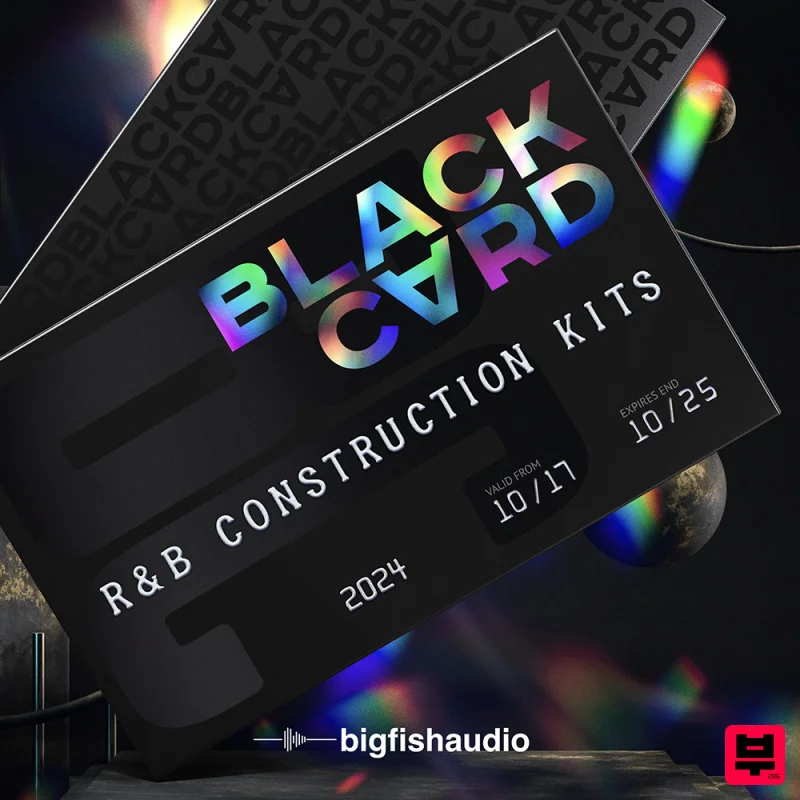 Big Fish Audio Black Card: R&B Construction Kits - Professional Music Instrument Photo