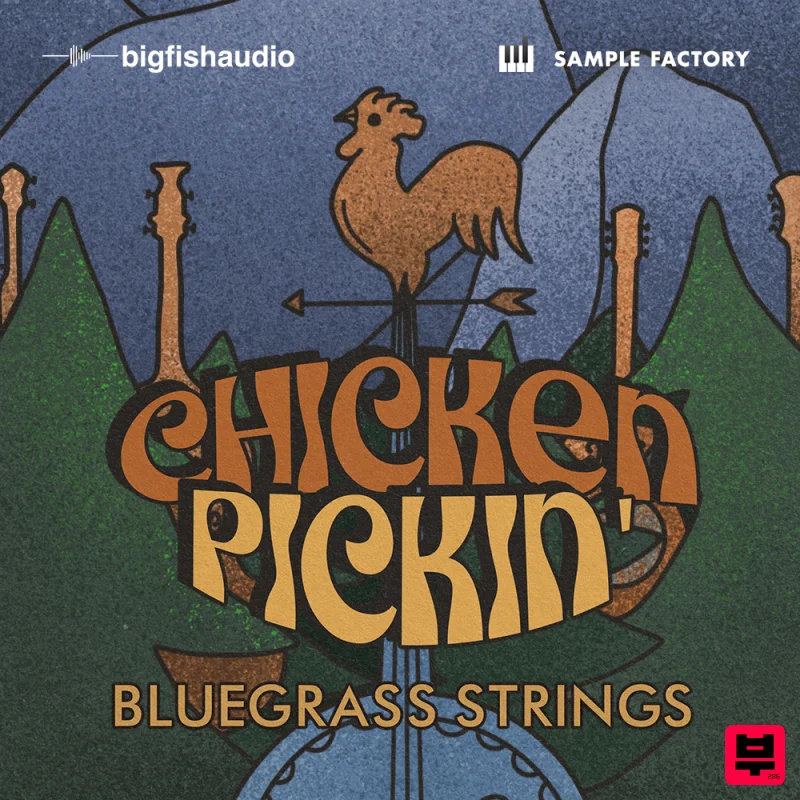Big Fish Audio Chicken Pickin’: Bluegrass Strings - Country