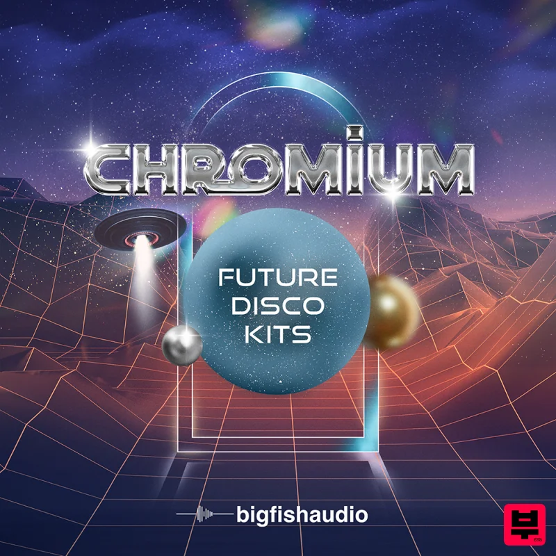 Big Fish Audio Chromium: Future Disco Kits - Professional Music Instrument Photo