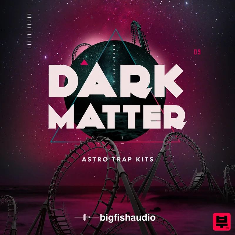 Big Fish Audio Dark Matter – Astro Trap Kits - Professional Music Instrument Photo
