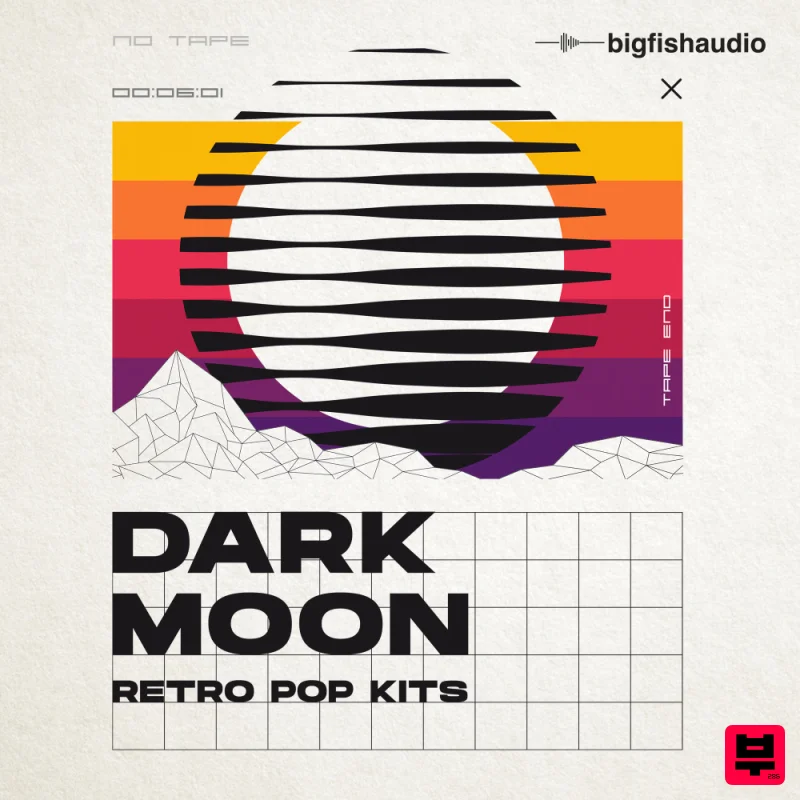 Big Fish Audio Dark Moon: Retro Pop Kits - Synthwave