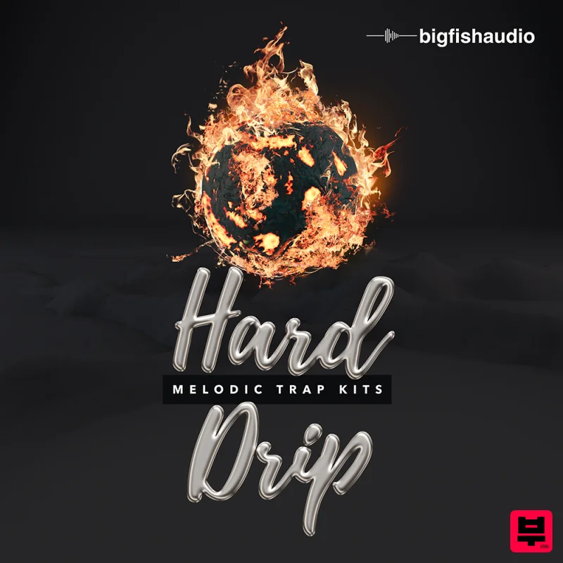 Big Fish Audio Hard Drip: Melodic Trap Kits - Trap