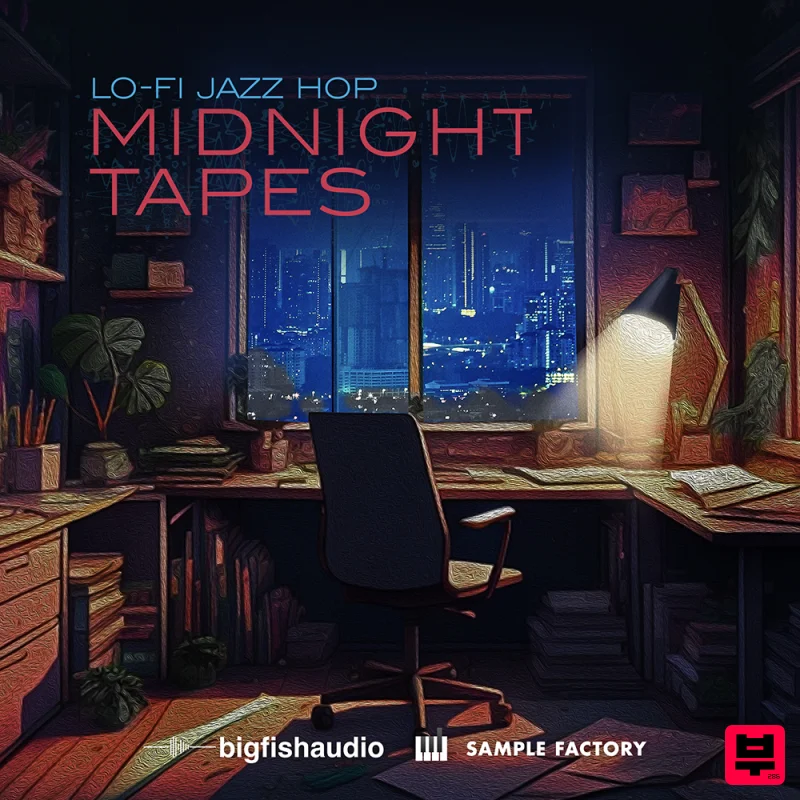 Big Fish Audio Midnight Tapes: Lo-Fi Jazz Hop - Lo-Fi Hip Hop